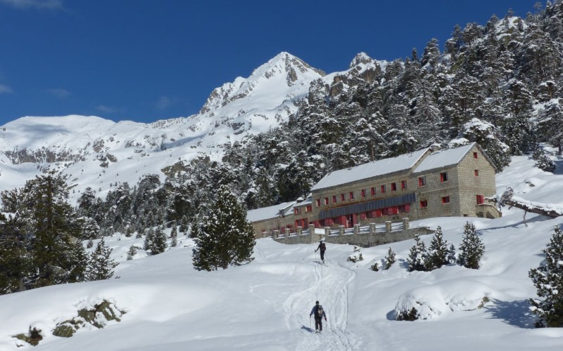 Cauterets-Gavarnie : the gem of Central Pyrenees and UNESCO World Heritage, with snowshoes