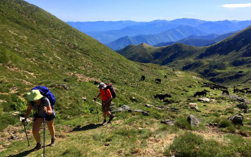 Traversée des Pyrénées accompagnée Partie 5 : Bagnères de Luchon - Aulus les Bains