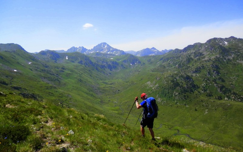 Traversée des Pyrénées accompagnée Partie 6 : Aulus les Bains - Mérens les Vals