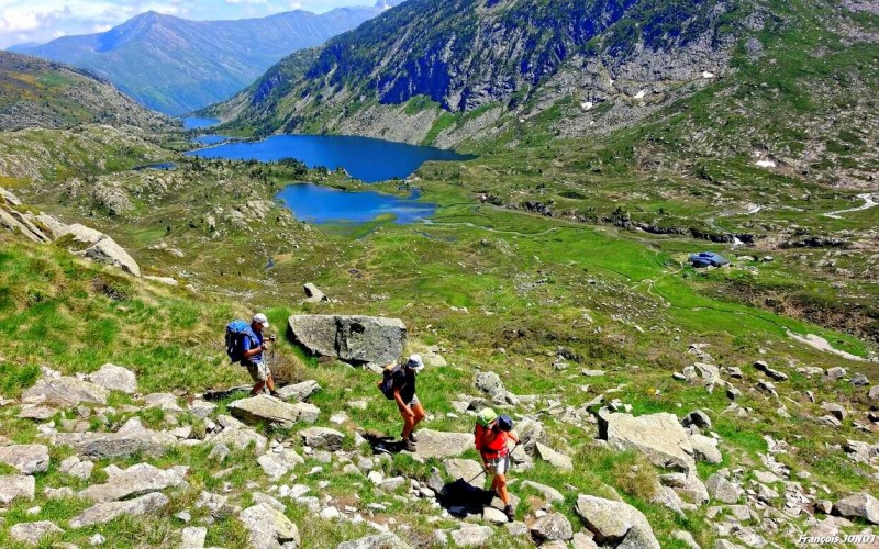 Traversée des Pyrénées accompagnée Partie 6 : Aulus les Bains - Mérens les Vals